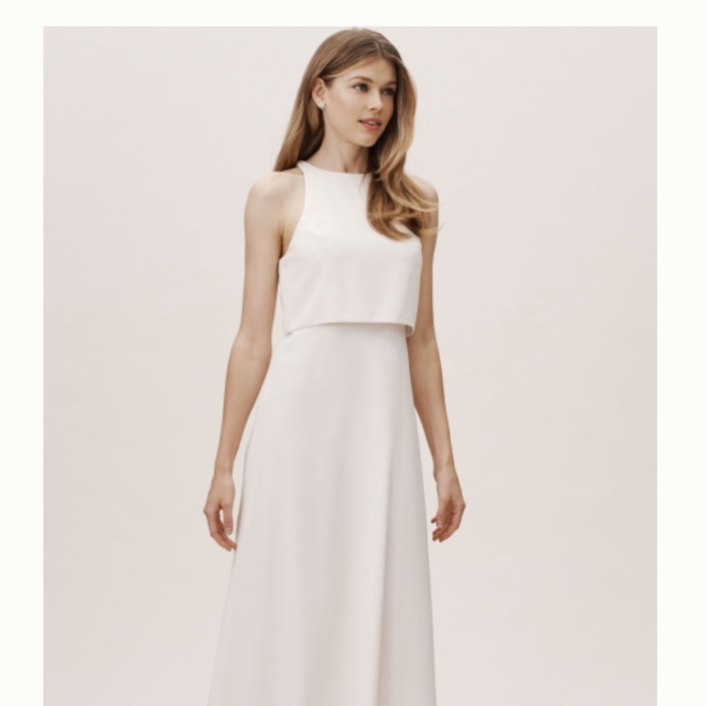 BHLDN Jill Stuart Iva Crepe Maxi